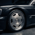 Mercedes Benz 190E EVO II wide fenders set, front and rear x4, FRP fiberglass