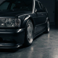 Mercedes Benz 190E EVO II side skirts x2, FRP fiberglass, DTM motorsport styling