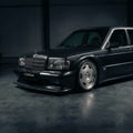 Mercedes Benz 190E EVO II front bumper, FRP fiberglass, period-correct DTM styling