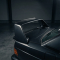 Mercedes Benz 190E EVO II rear wing spoiler, FRP fiberglass, side view